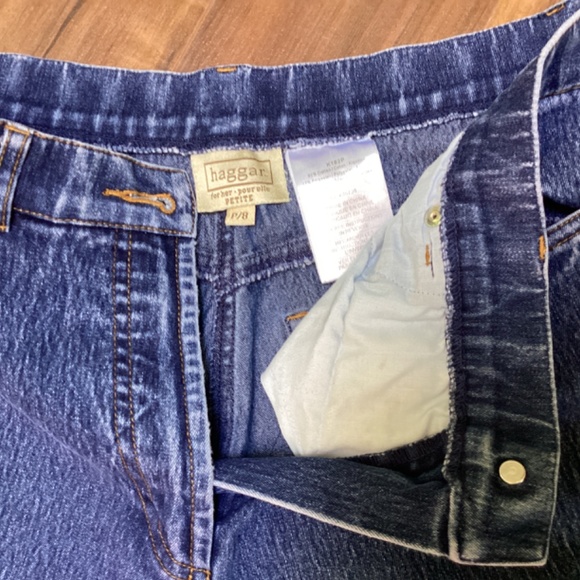 Vintage haggar ankle jeans, size 8 petite - Picture 2 of 3